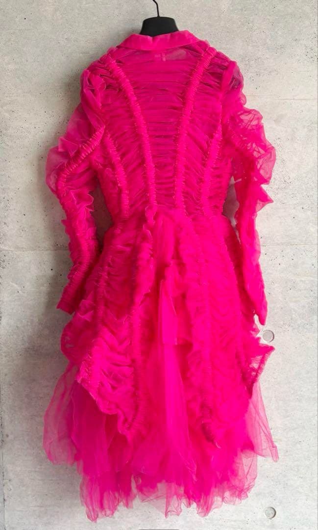 ノワールケイニノミヤ　チュールジャケット　コート　ピンク　未使用品