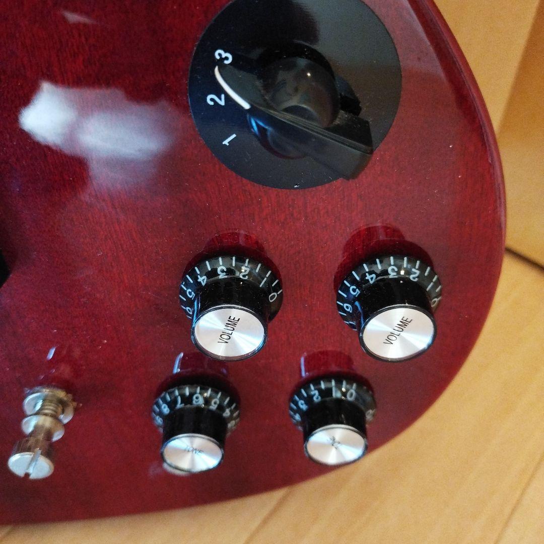 Epiphone SGスタイル エレキベース チェリーレッド