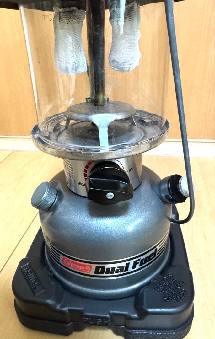 Coleman Dual Fuel ランタン 285 ツーマントル　レンチ工具付