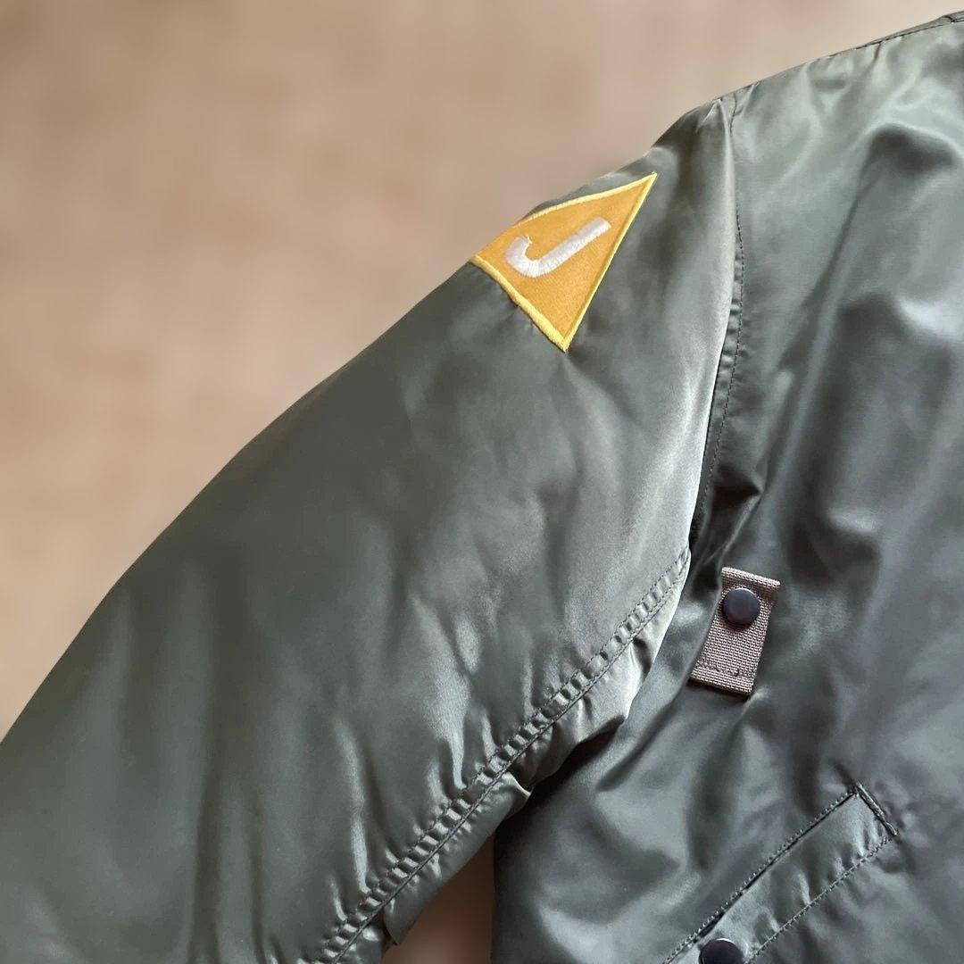 ラ*ん様 AVIREX MA-1ジャケット 刺繍Johnny U.S.A オリー