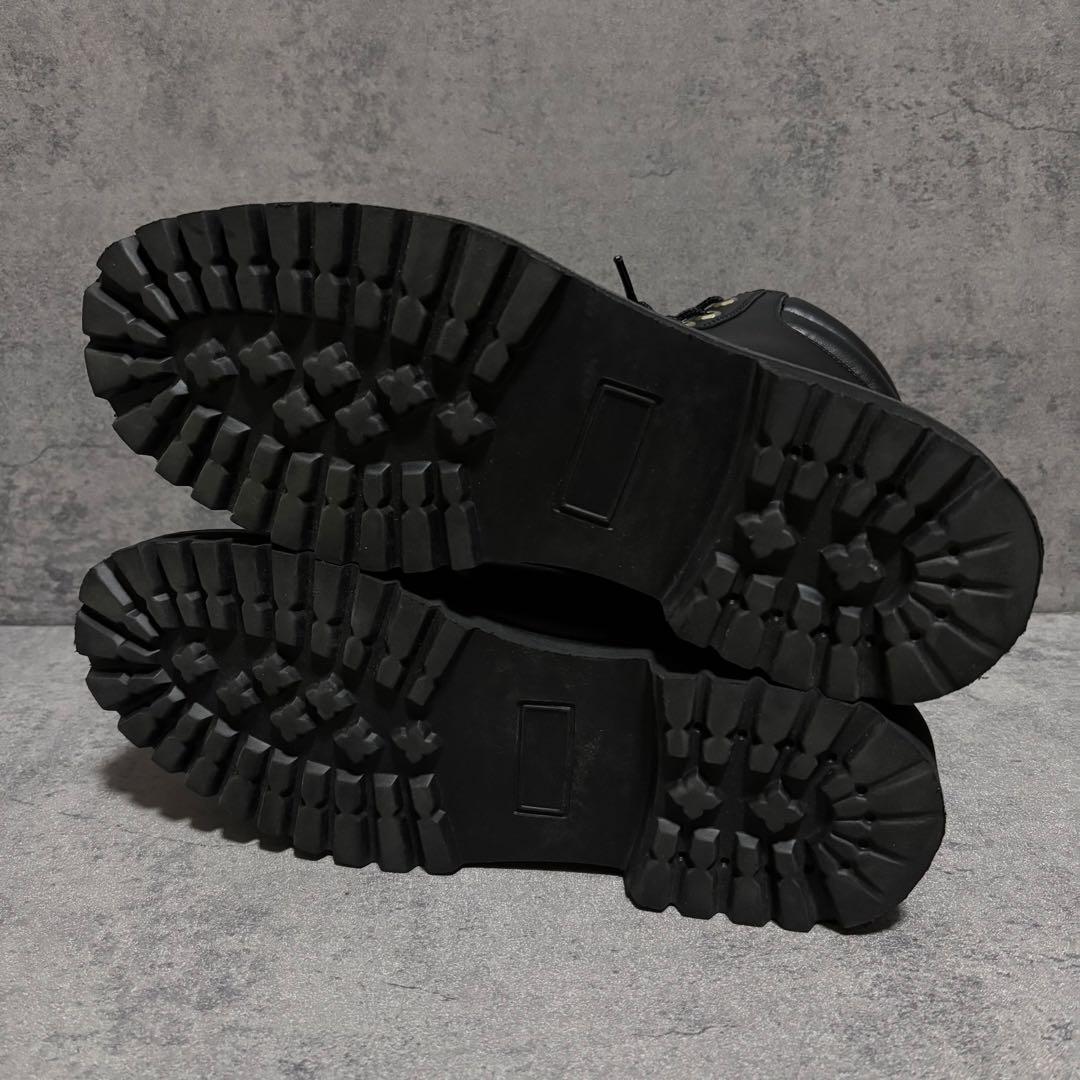 極美品　ホーキンス　ワークブーツ　レースアップブーツ　ブラック　2219