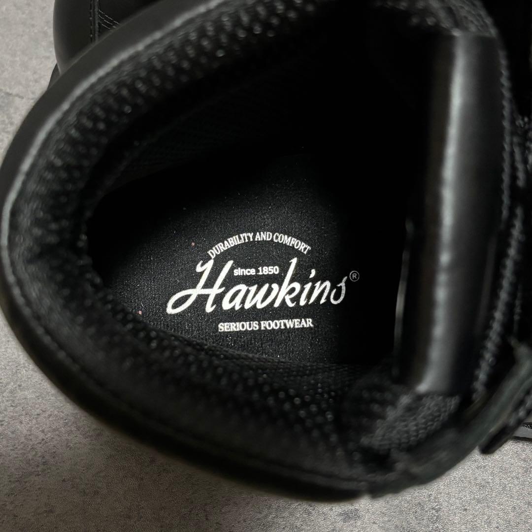 極美品　ホーキンス　ワークブーツ　レースアップブーツ　ブラック　2219