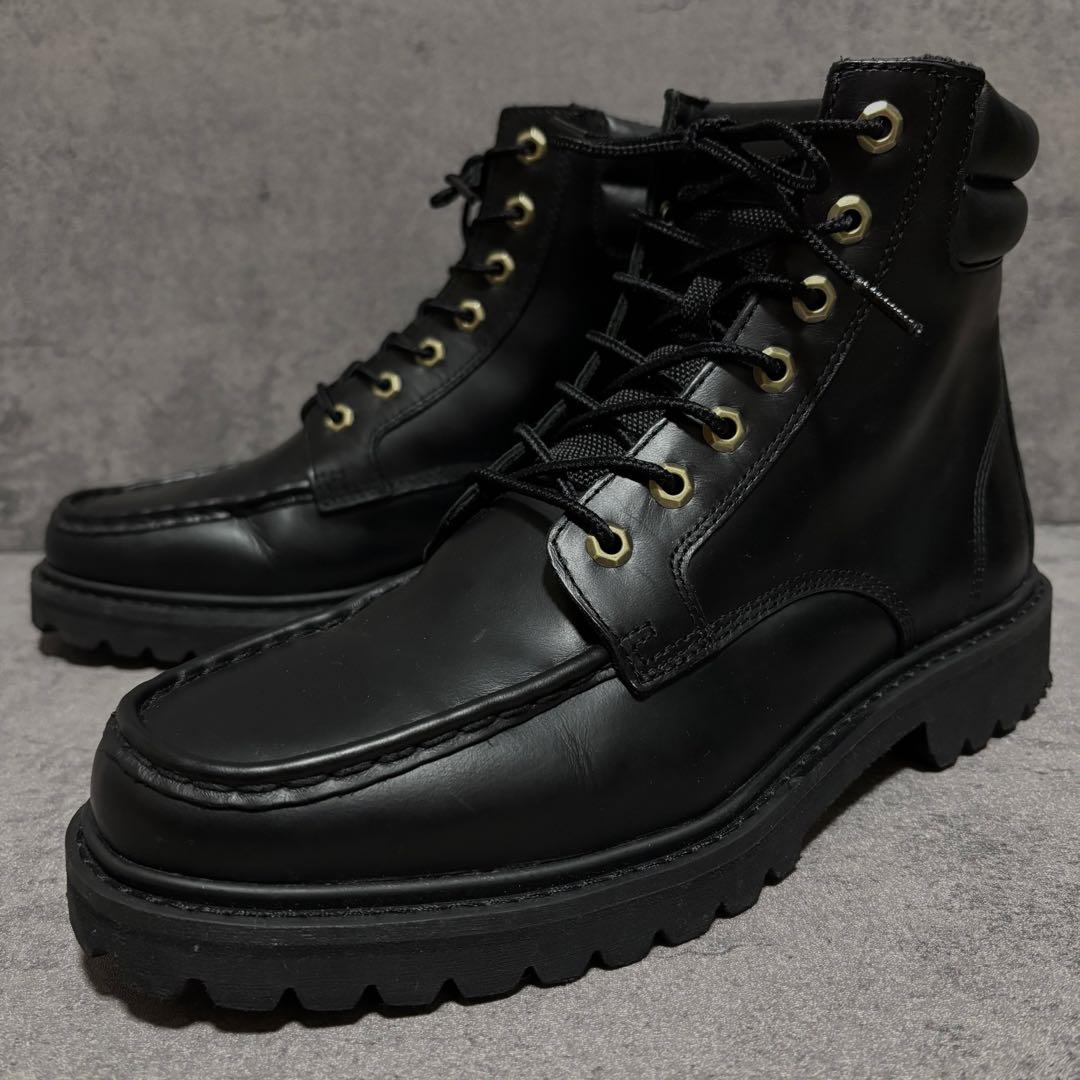 極美品　ホーキンス　ワークブーツ　レースアップブーツ　ブラック　2219