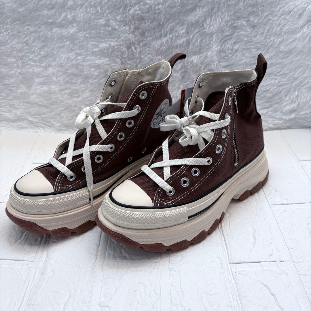 コンバース ユニセックス 大人 厚底 ジップ オールスター トレックウェーブ