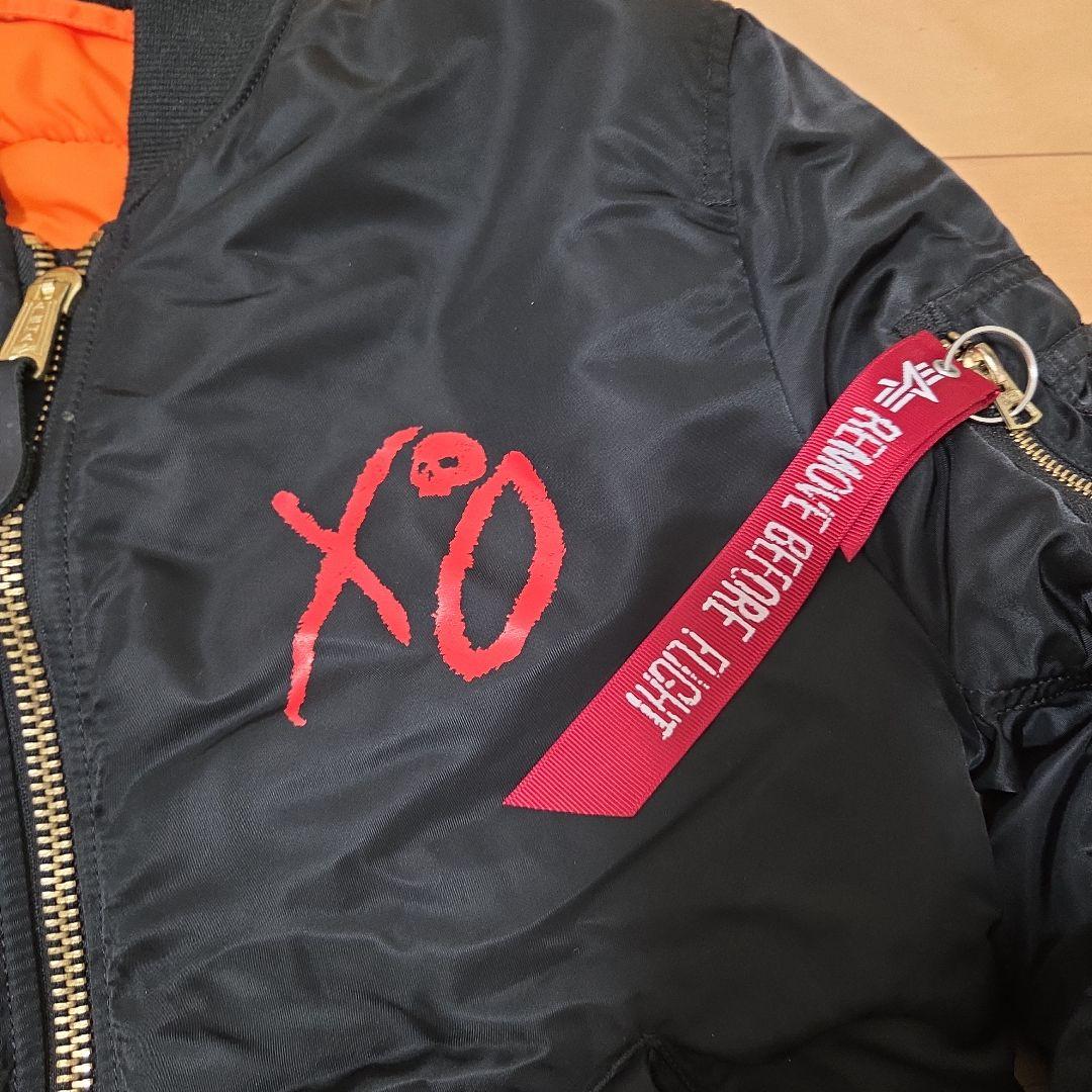 The Weeknd XO MA-1 フライトジャケット ブラック