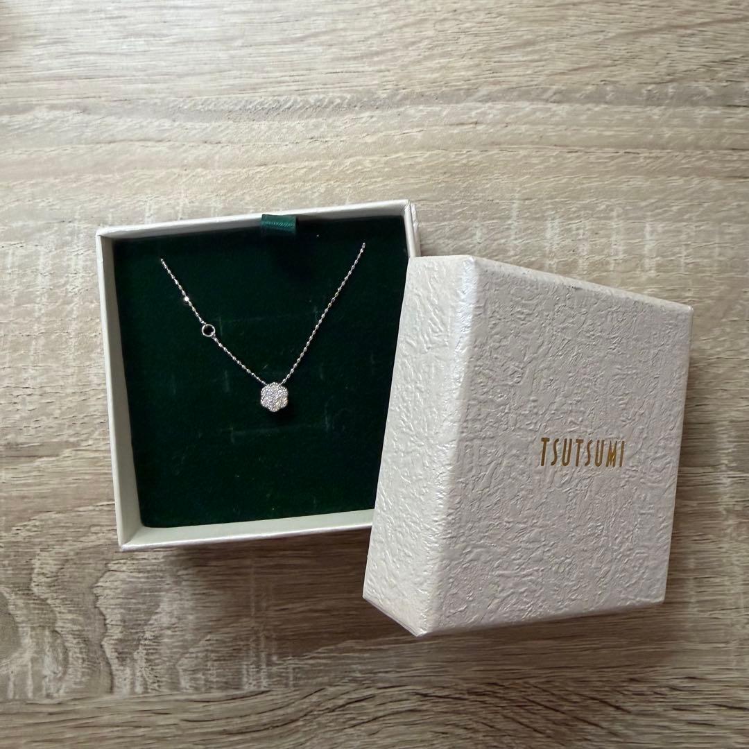 TSUTSUMI K10 ダイヤモンド　プチネックレス