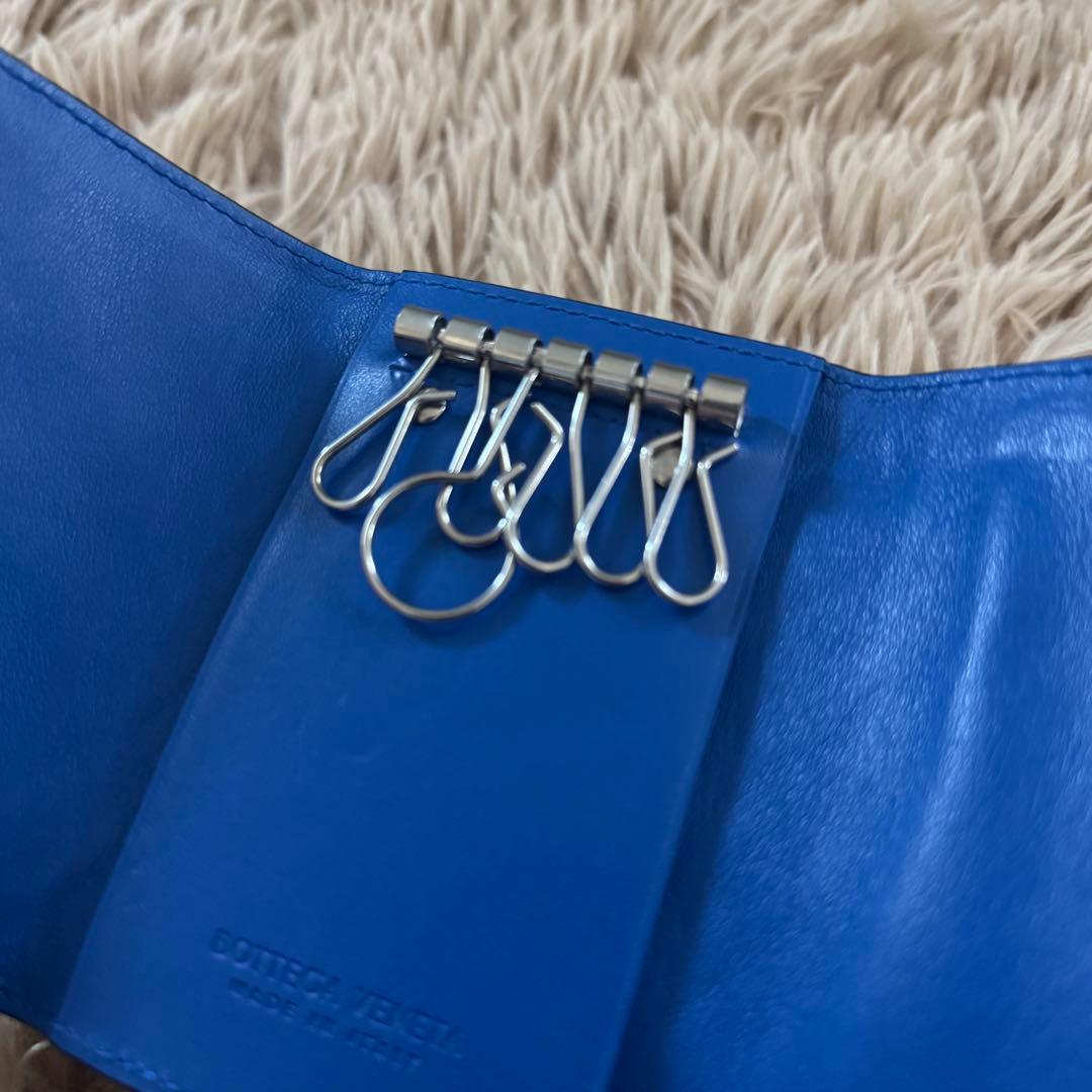 ボッテガヴェネタ　キーケース　イントレチャート　現行　ブラック