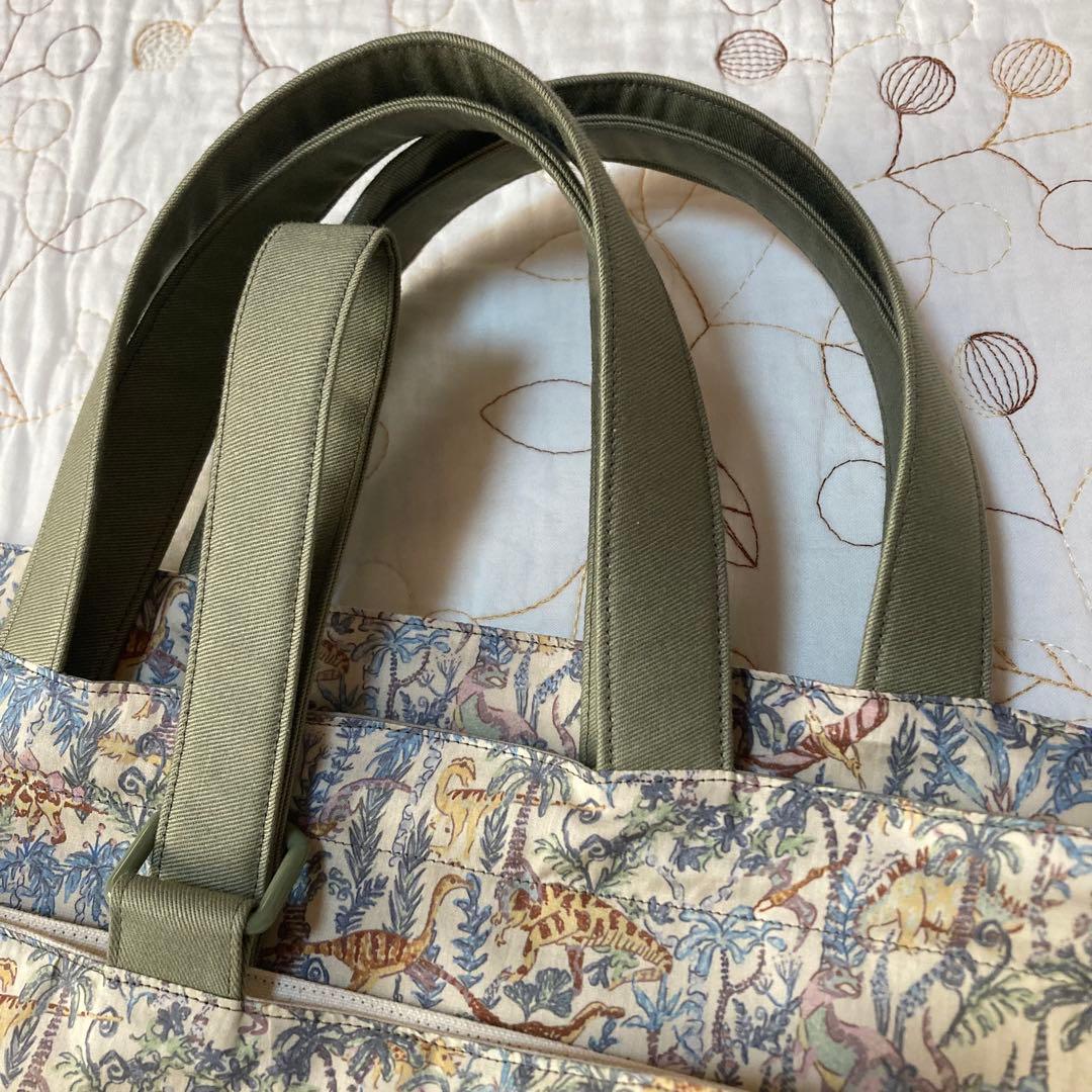 リバティ　ランブルアンドロアー　入園入学3点セット　手提げ袋　上靴入れ　体操着袋