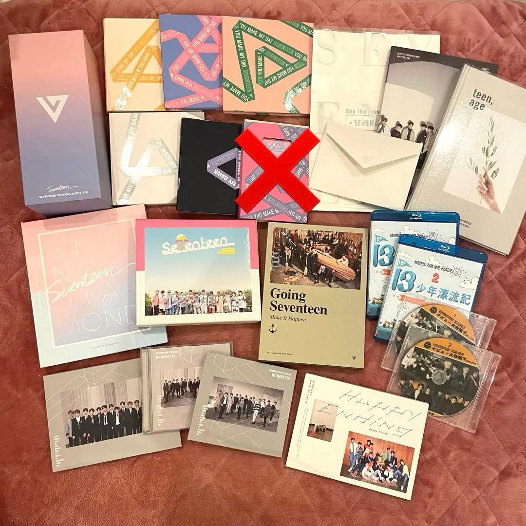 【最終値下げ】SEVENTEEN アルバム グッズ まとめ売り