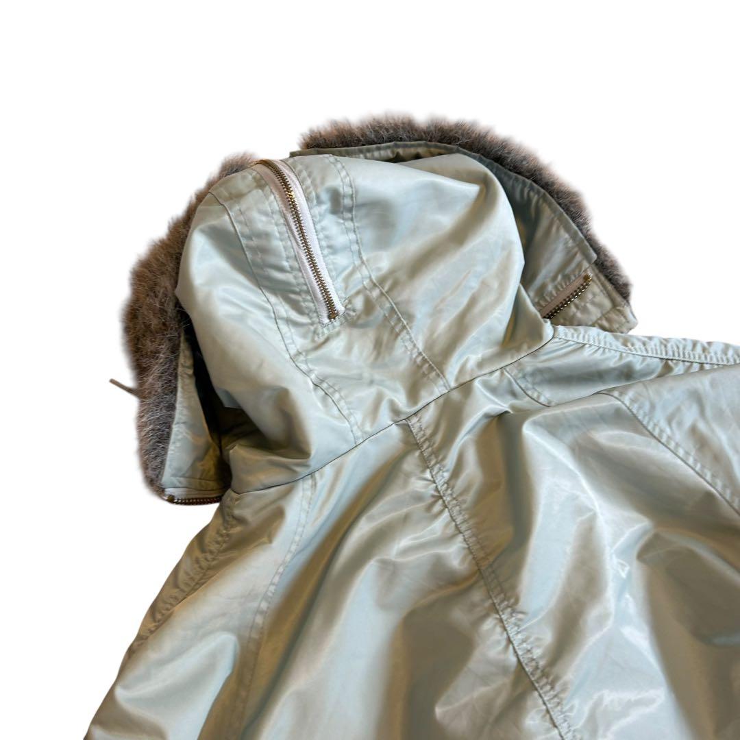 【希少】n2b silver far gray flight jacket