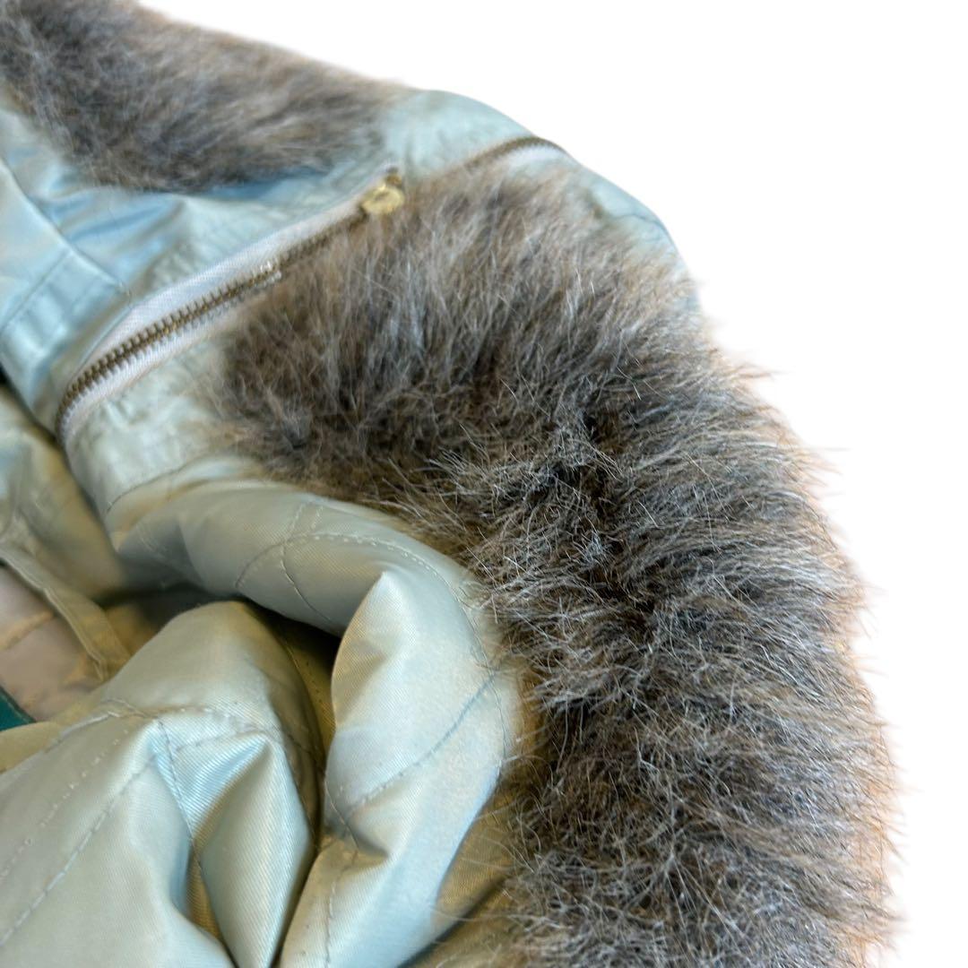 【希少】n2b silver far gray flight jacket