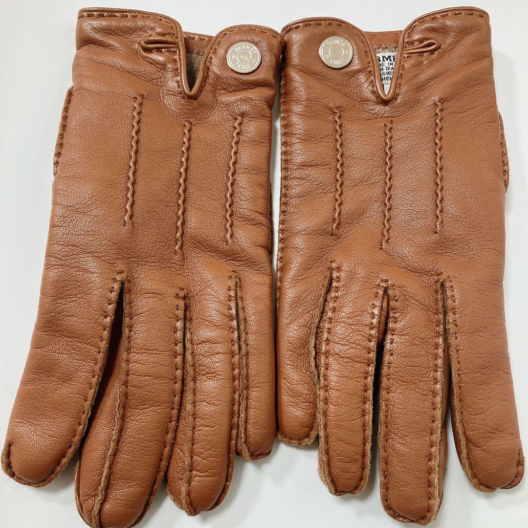 エルメス レザー セリエ グローブ