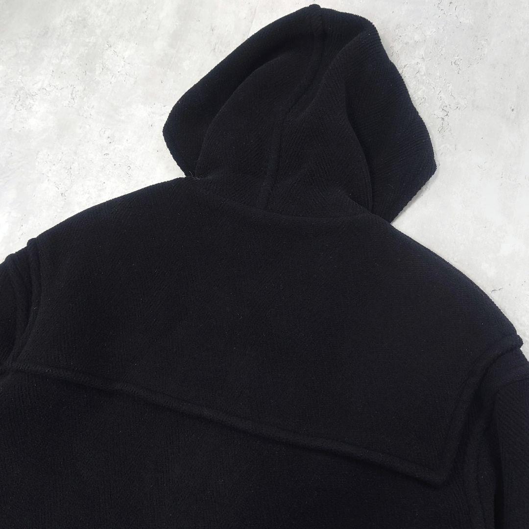 Gloverall ダッフルコート Monty ヘリンボーン ムーアブルック 黒