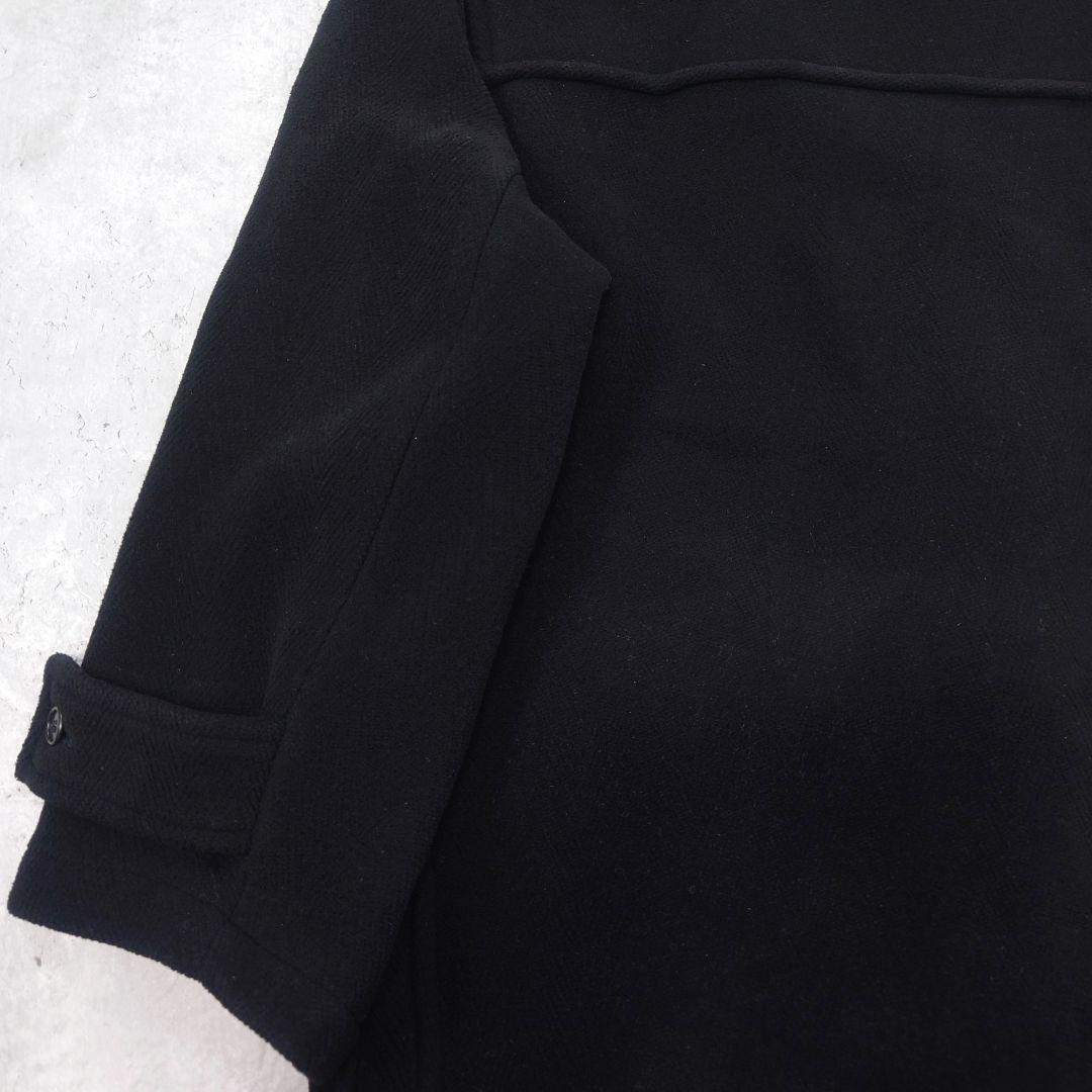 Gloverall ダッフルコート Monty ヘリンボーン ムーアブルック 黒