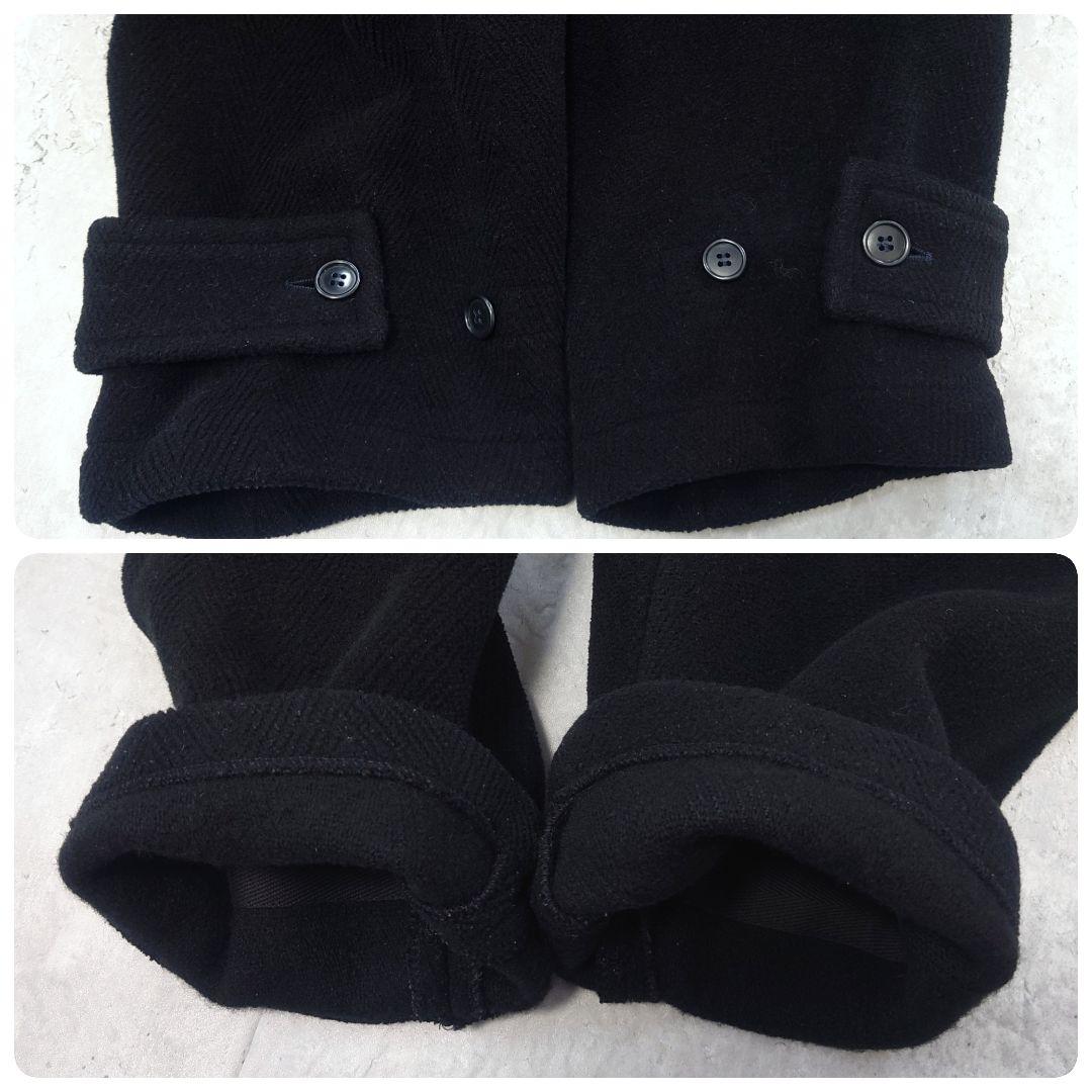 Gloverall ダッフルコート Monty ヘリンボーン ムーアブルック 黒