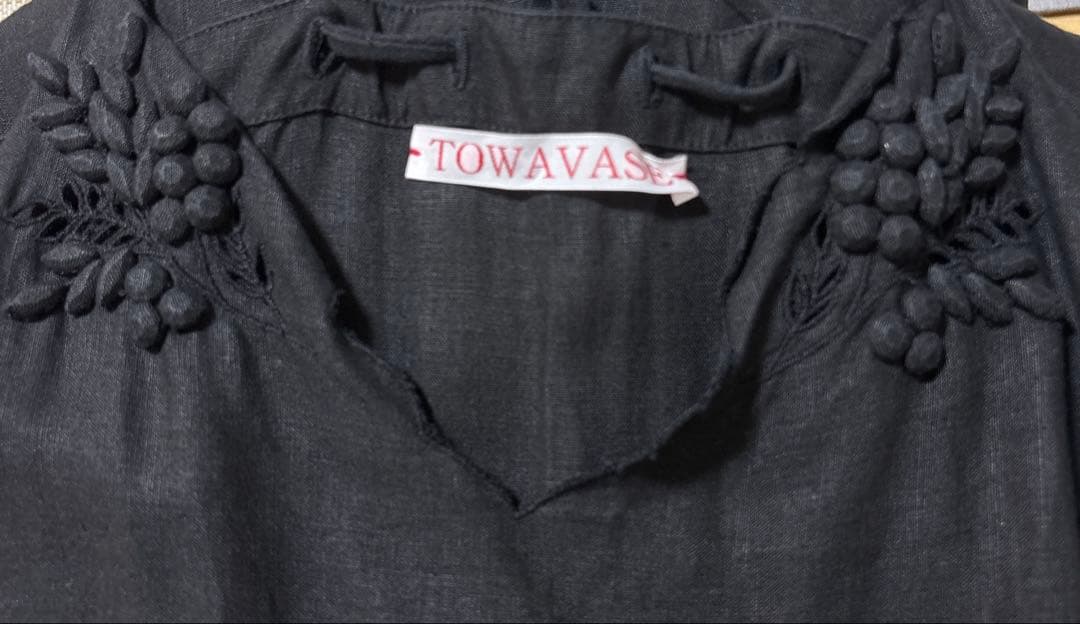 トワヴァーズTOWAVASE BonVoyageサロペット(黒)