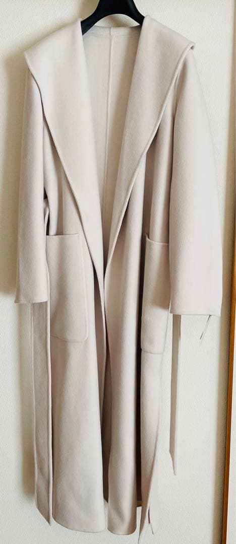 ★未使用品★エストネーション　ウールショールロングコート　size36