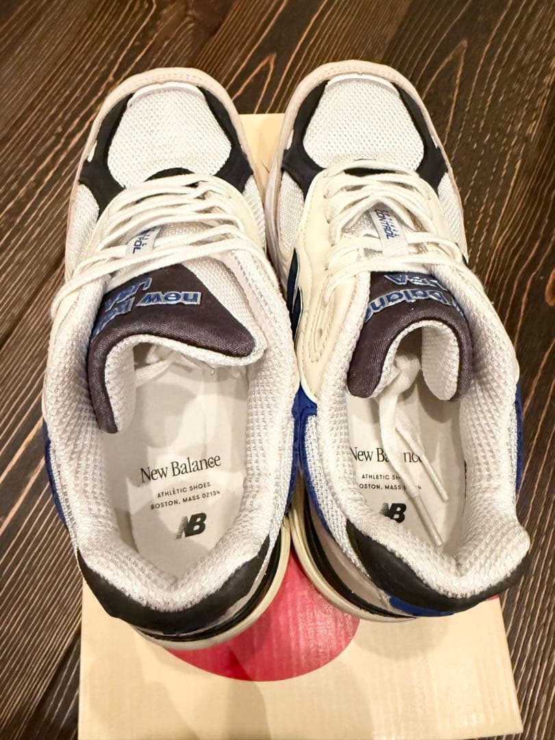 【美中古】半額以下 ニューバランス M990WB3 23.5 白