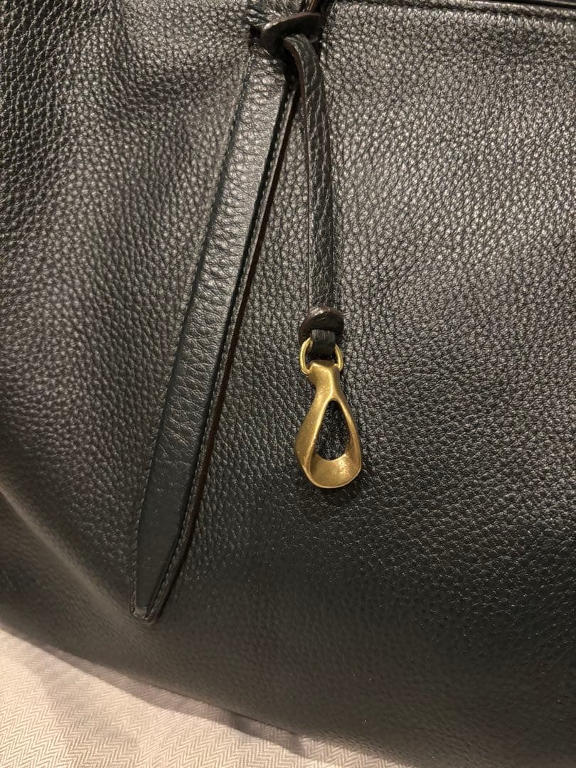 大幅値下げ！ETiAM エティアム　ｆｌｅｘｉダークグリーン　レザートートバッグ