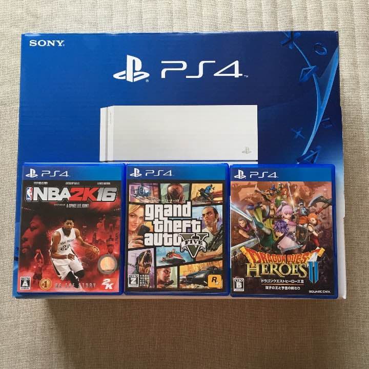 PS4本体とソフト