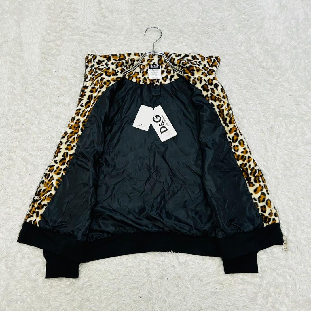 極希少 当時物 ドルガバ レオパード トラックジャケット ベロア y2k 00s