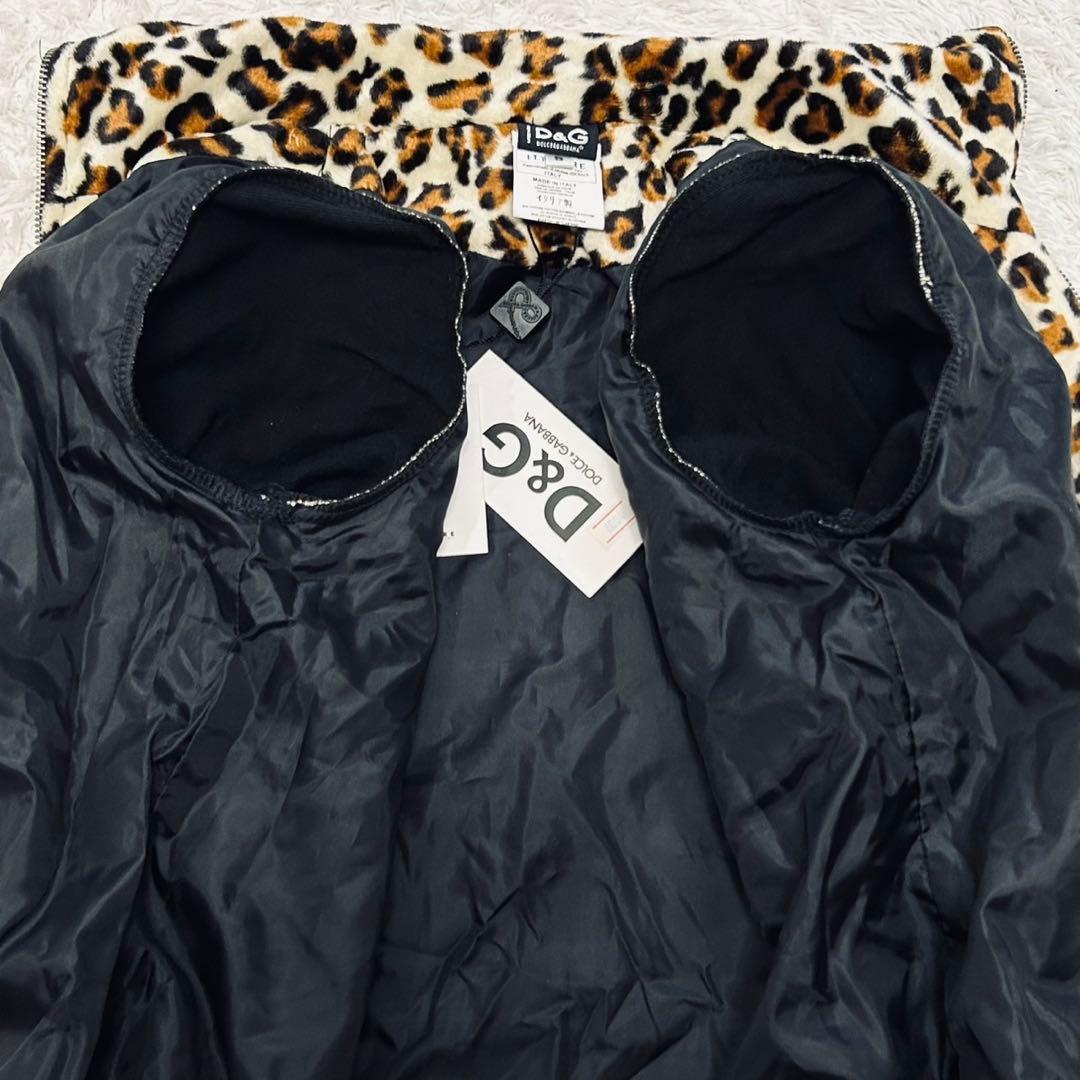 極希少 当時物 ドルガバ レオパード トラックジャケット ベロア y2k 00s