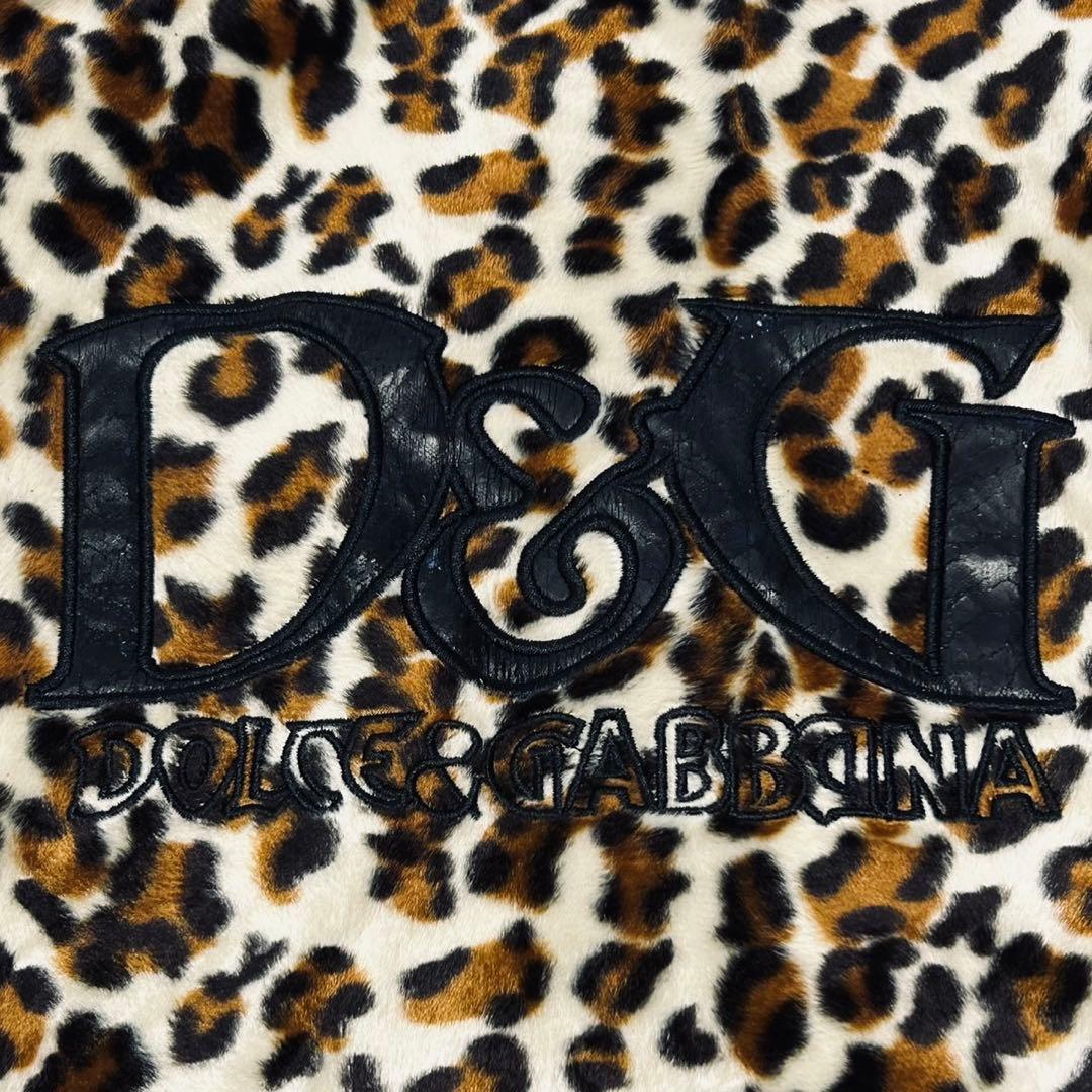 極希少 当時物 ドルガバ レオパード トラックジャケット ベロア y2k 00s