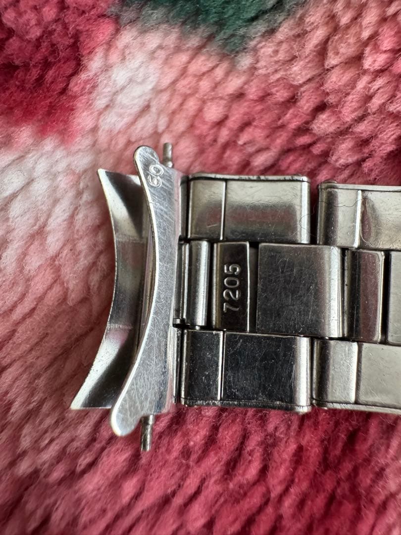 真贋不明ROLEX ステンレススチール 金属ベルト