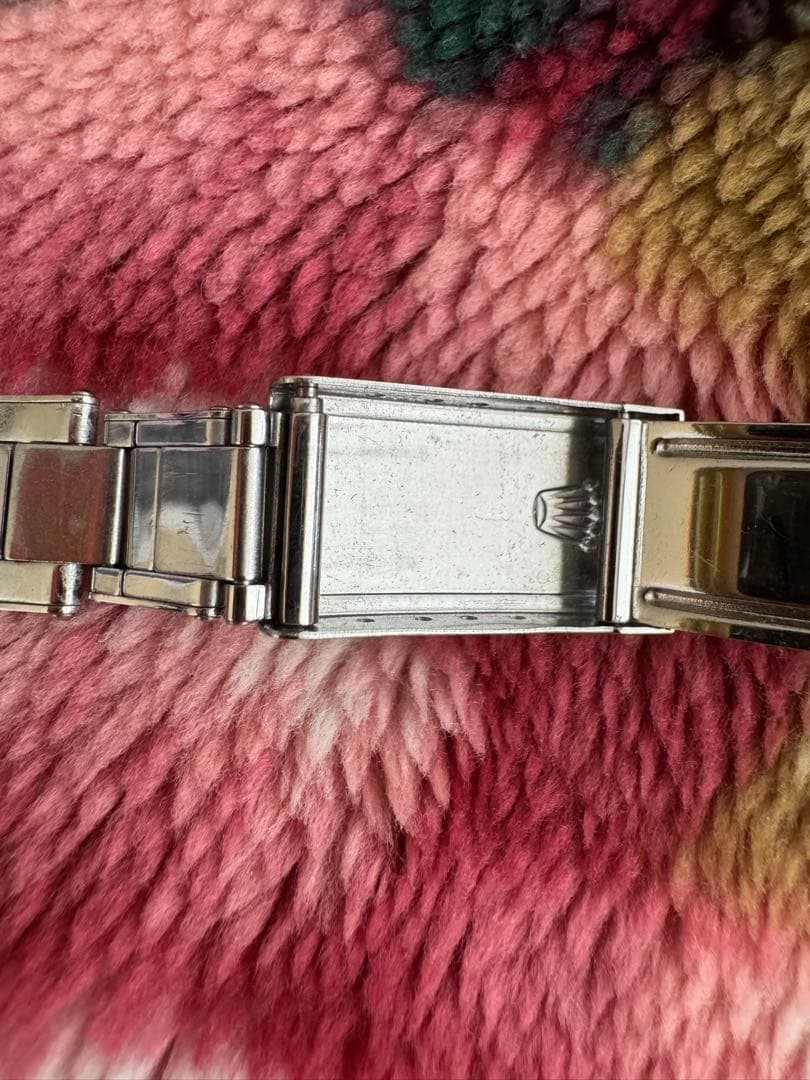 真贋不明ROLEX ステンレススチール 金属ベルト