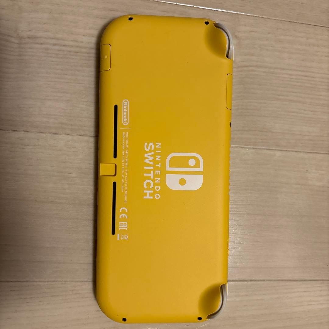 Nintendo Switch Lite イエロー 本体　充電機付