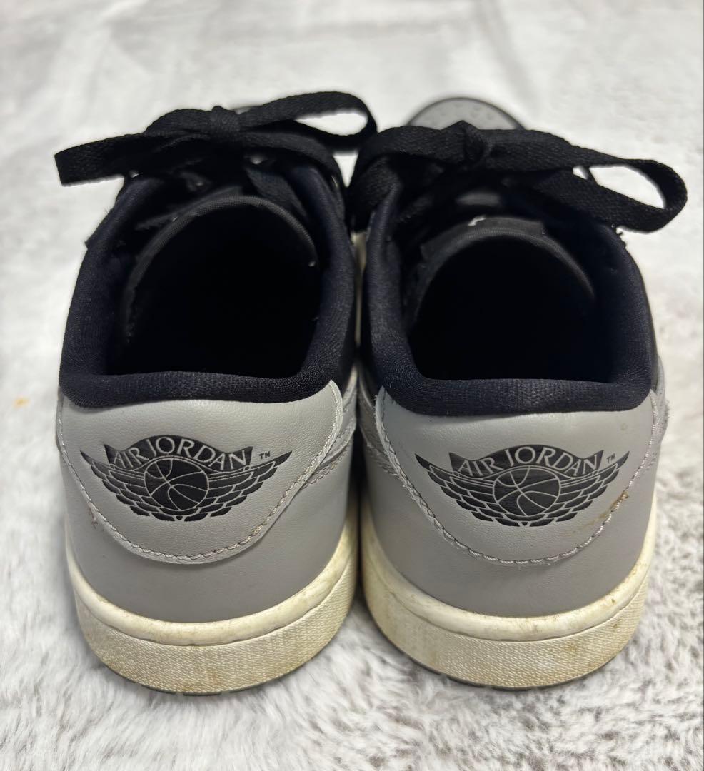 NIKEエアジョーダン1 ロー ゴルフシューズ BLACK/GREY 26㎝