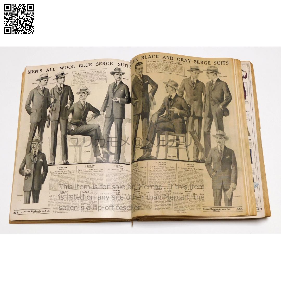 【アンティーク】シアーズ・ローバック カタログ 1919年