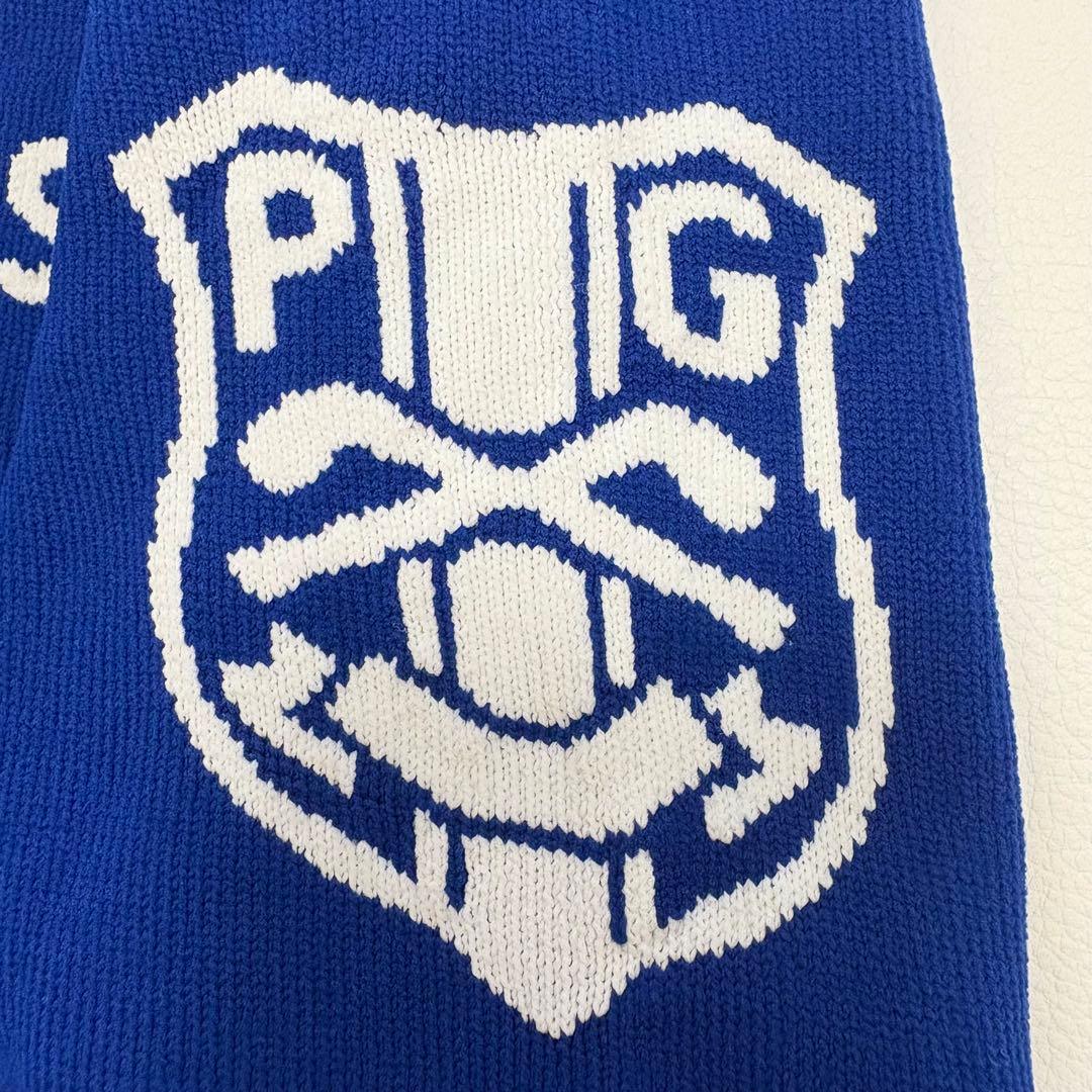 パーリーゲイツ　長袖トップス　ストレッチ　クルーネック　リブニット　伸縮