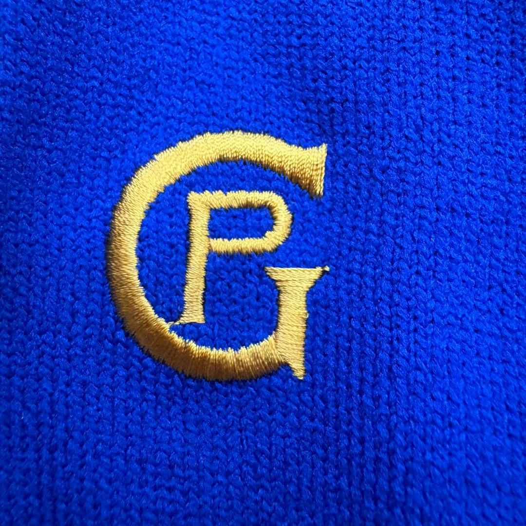 パーリーゲイツ　長袖トップス　ストレッチ　クルーネック　リブニット　伸縮