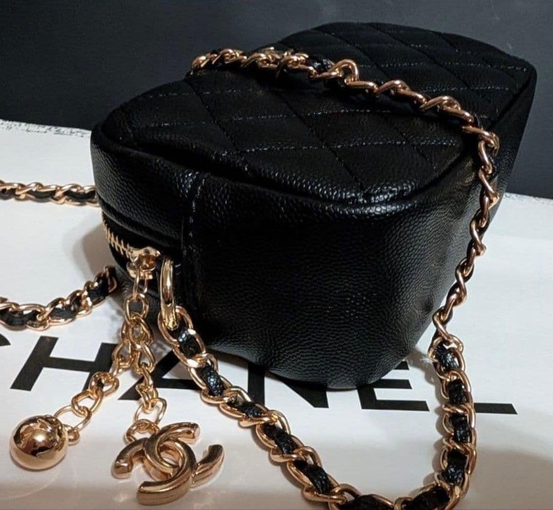 CHANEL キルティングチェーン ショルダーバッグ ポーチ