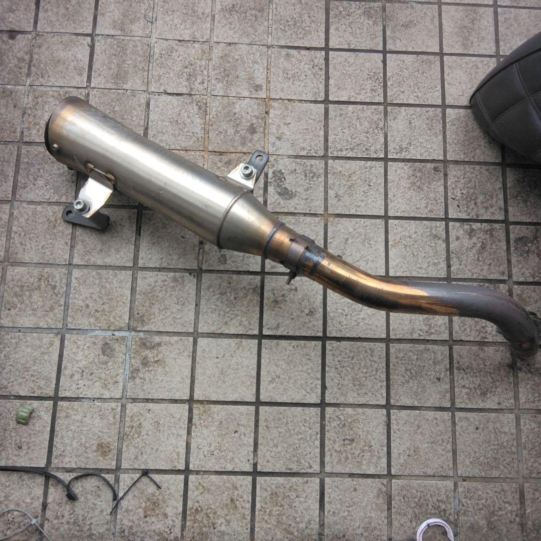 ヤマハマグザム250　SG17Jスーパートラップマフラー中古　レア希少