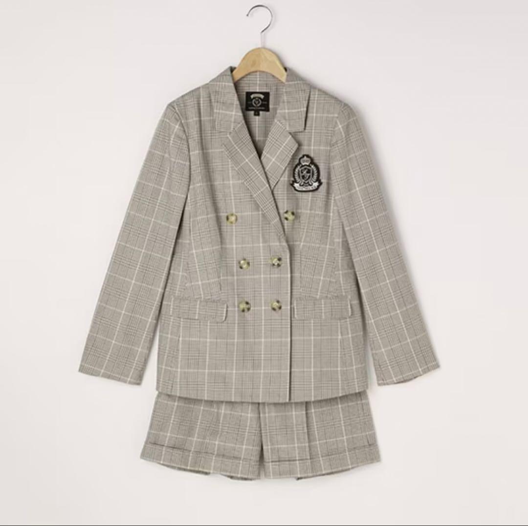 【美品】Lovetoxic ジャケットショートパンツセットアップ 卒服