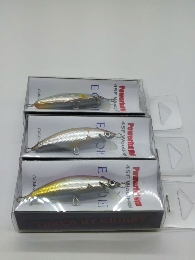 Powerful Worker × EGOIST 45F Wood 3個セット