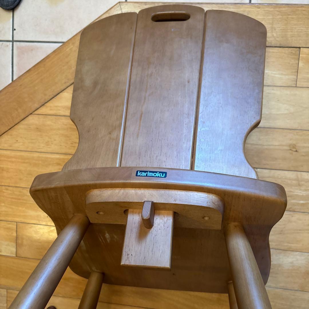 ルスティック 木製ダイニングチェア 2脚セット