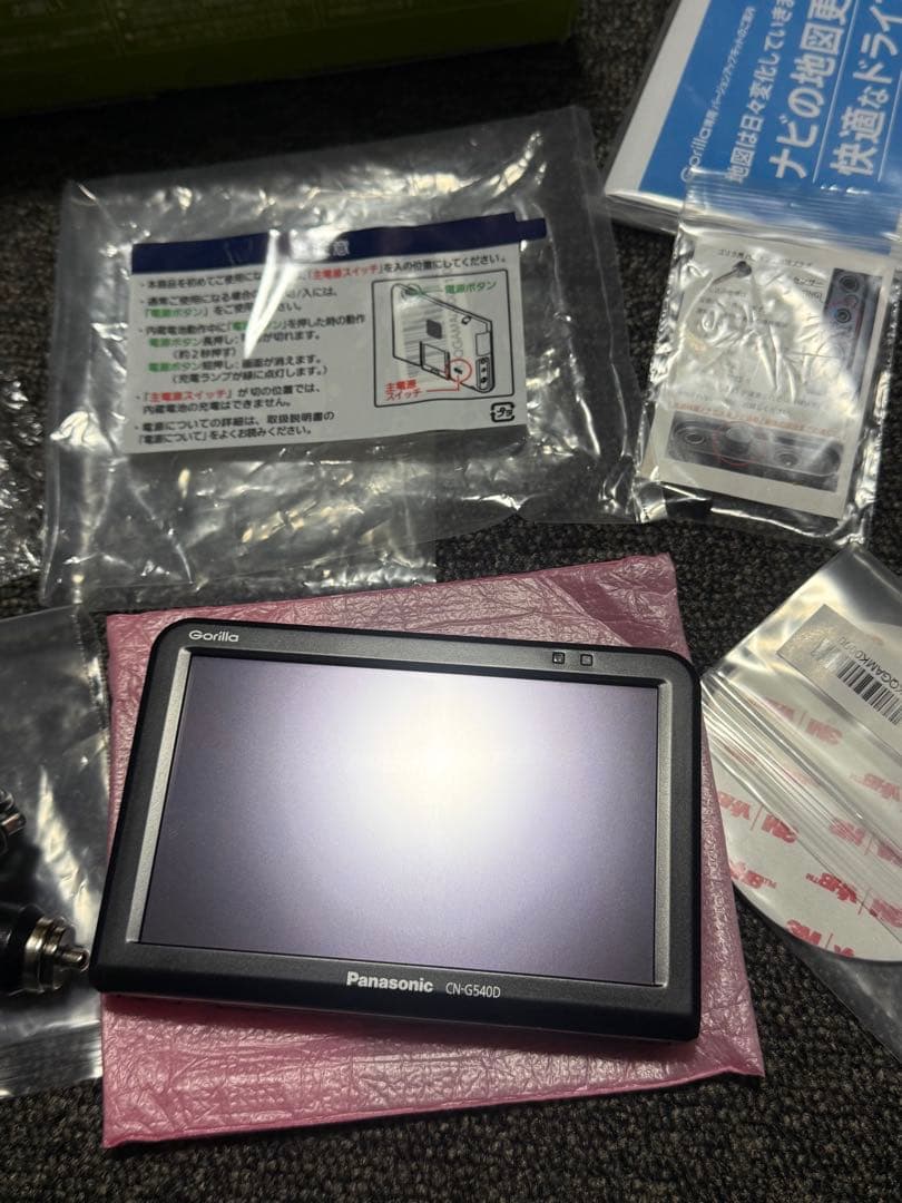 【ほぼ未使用】 パナソニック CN-G540D ナビ ゴリラ 5V型 カーナビ