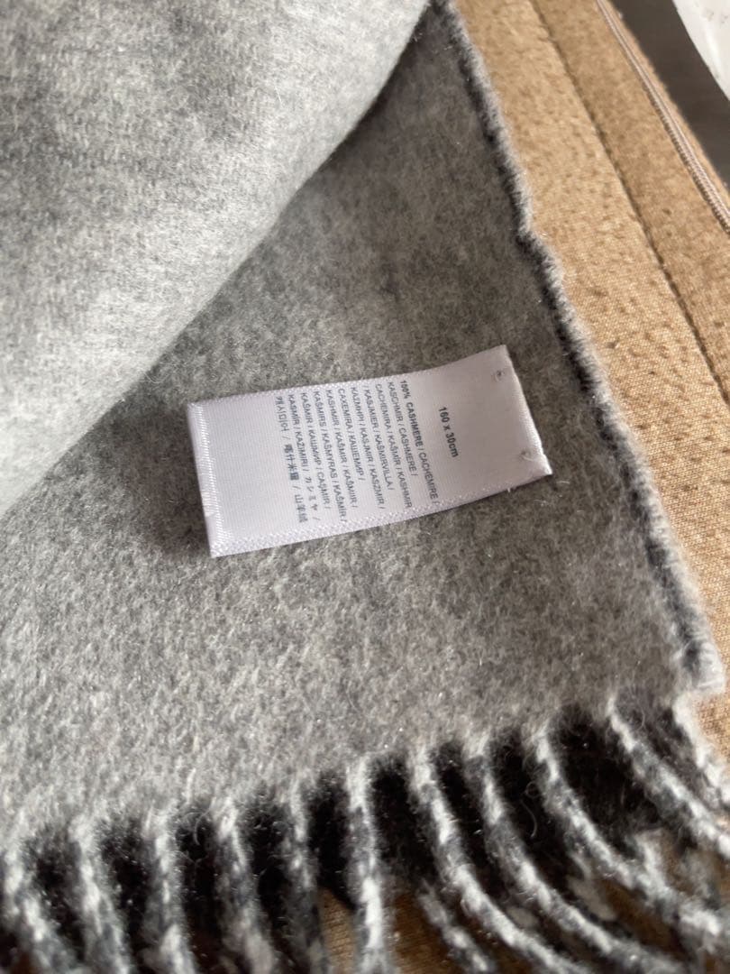 【未使用品】JOHNSTONS OF ELGIN メンズ マフラー