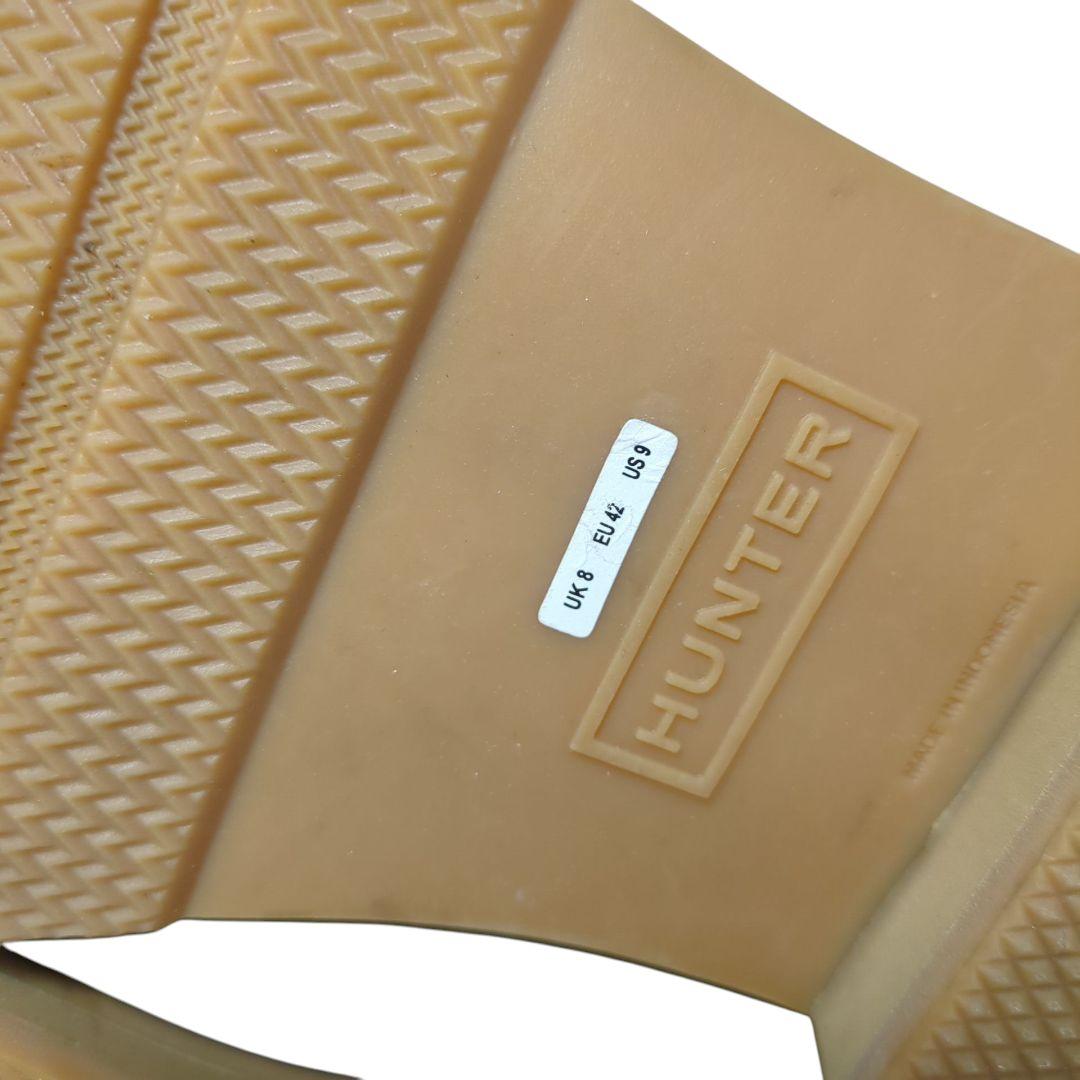 【中古良品】ハンター　オリジナル モックトゥ　ショート レインブーツ　27