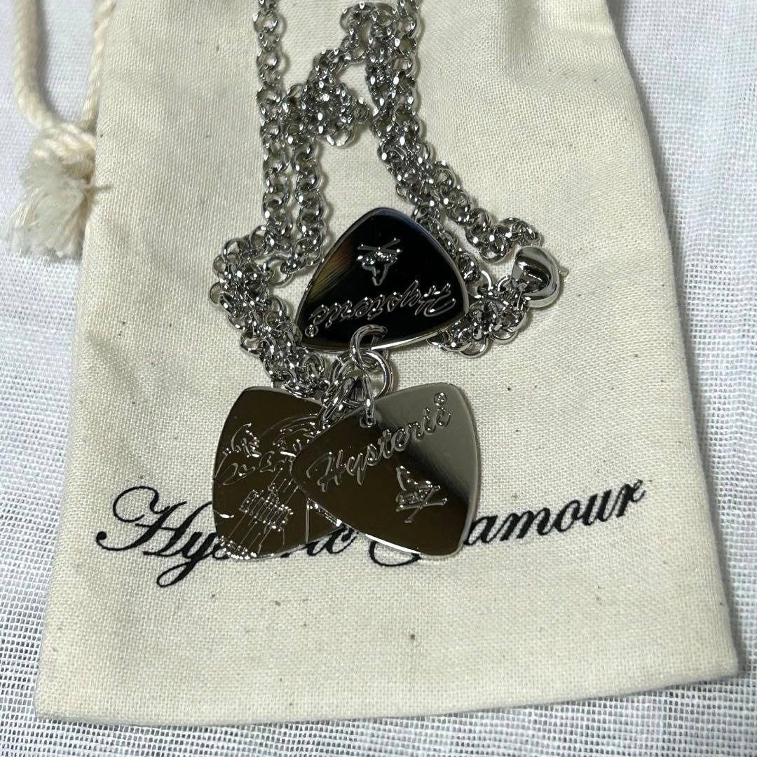 Hysteric Glamour SCULL ピックネックレス