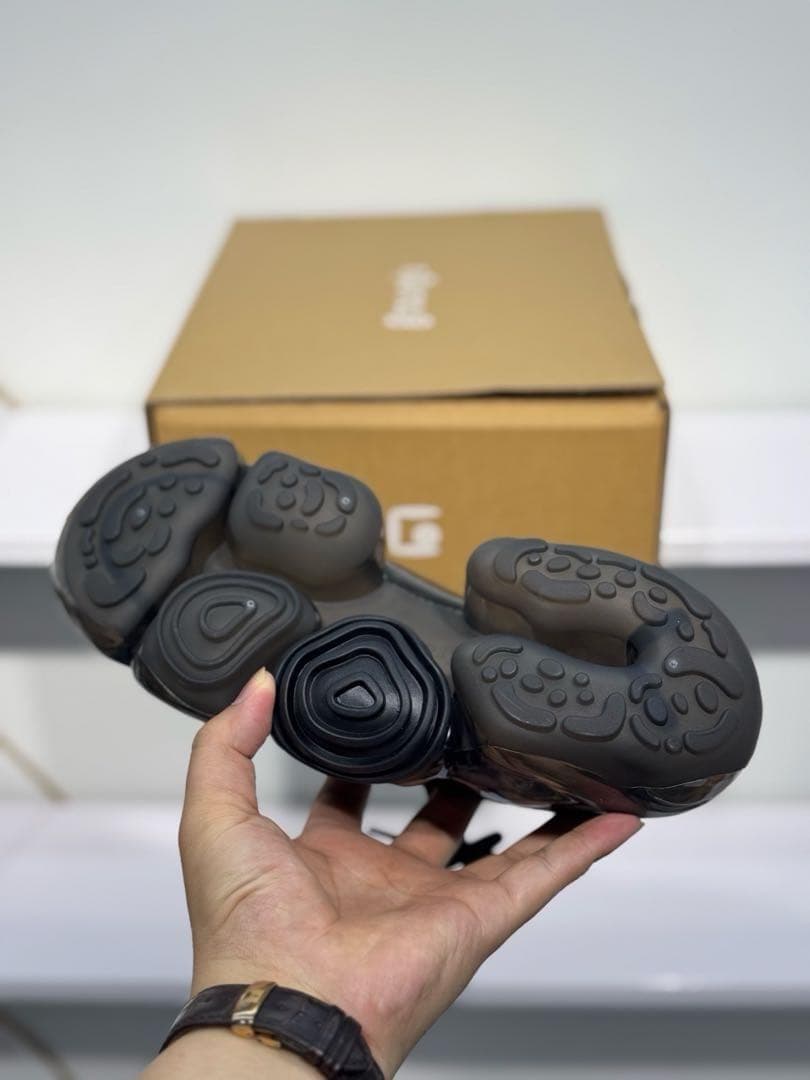 grounds グラウンズ スニーカー 女性用 黒24cm