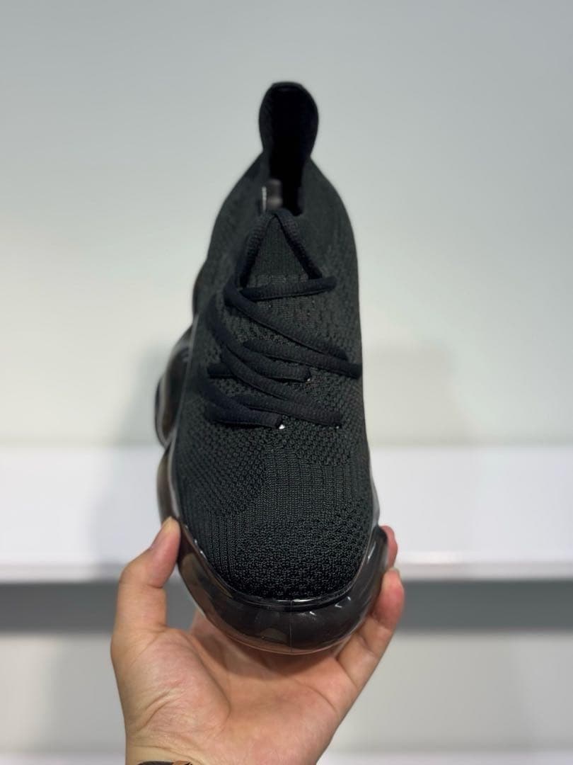 grounds グラウンズ スニーカー 女性用 黒24cm