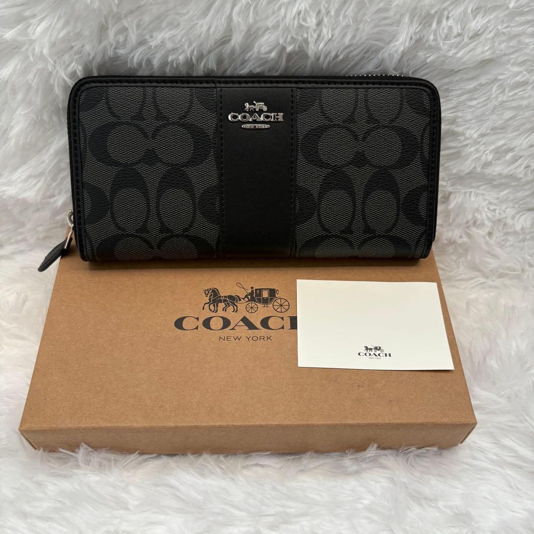 コーチ COACH 長財布 F54630 シグネチャー 並行輸入品