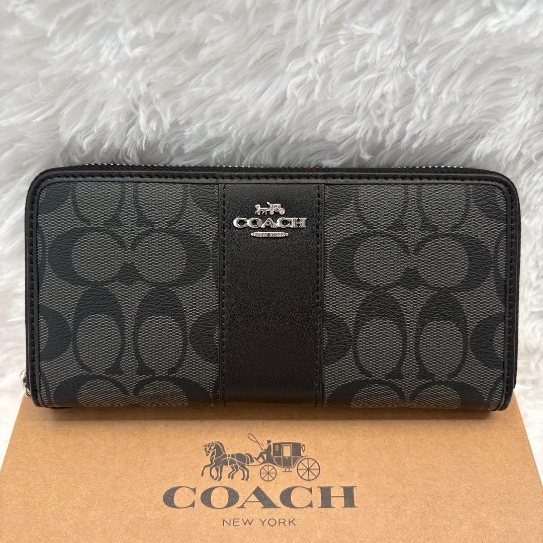 コーチ COACH 長財布 F54630 シグネチャー 並行輸入品