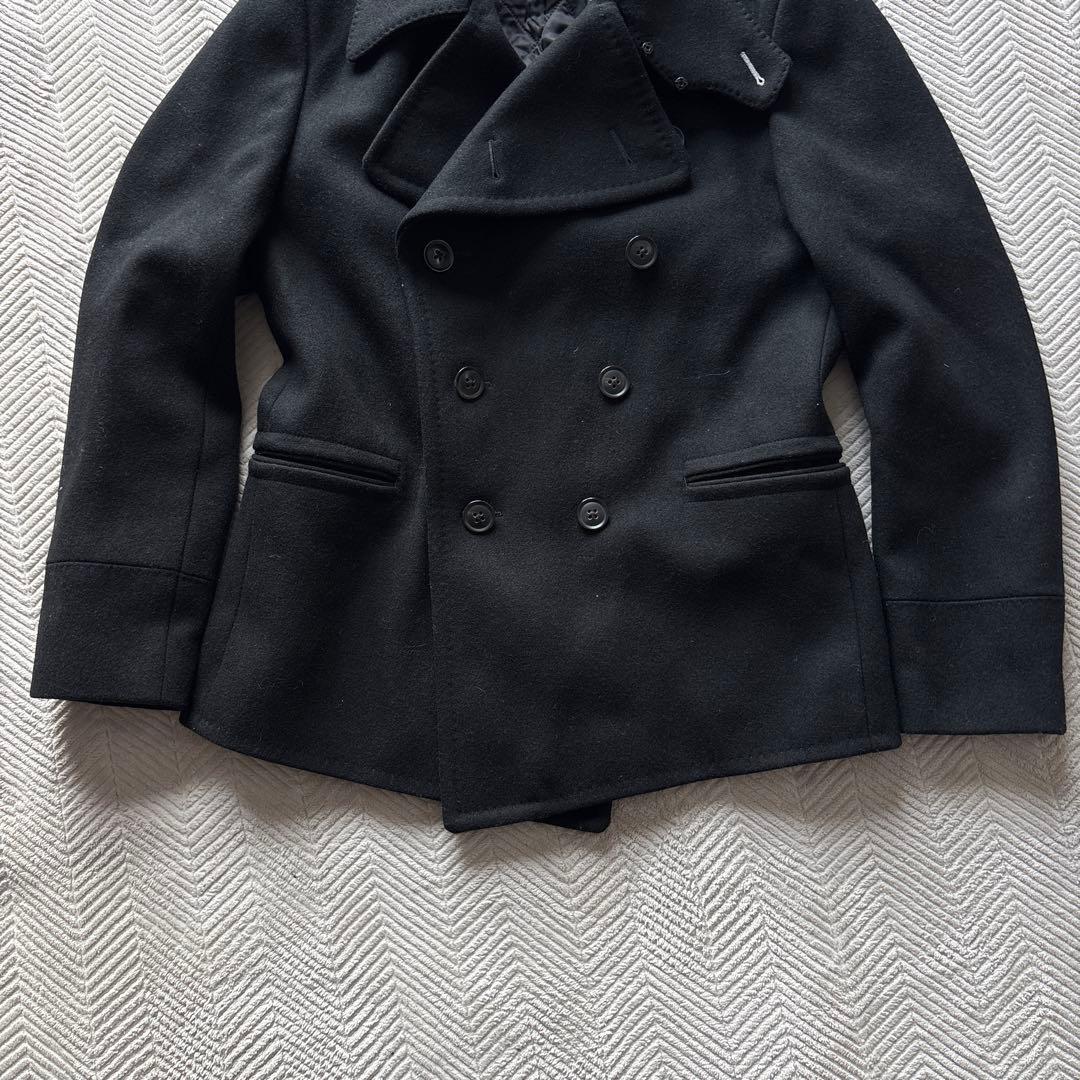 こうポールスミス　ピーコートM 黒　裏キルティング