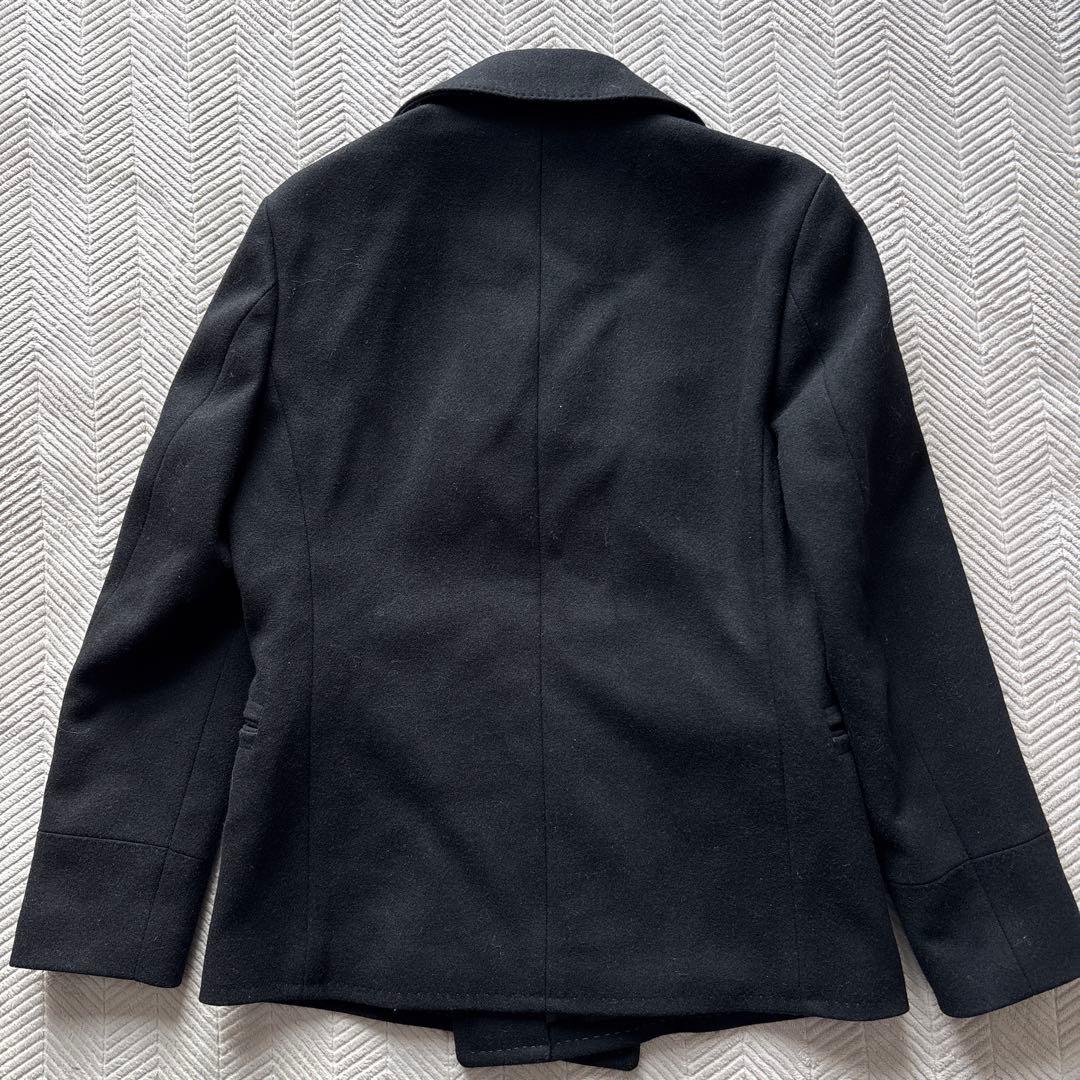 こうポールスミス　ピーコートM 黒　裏キルティング