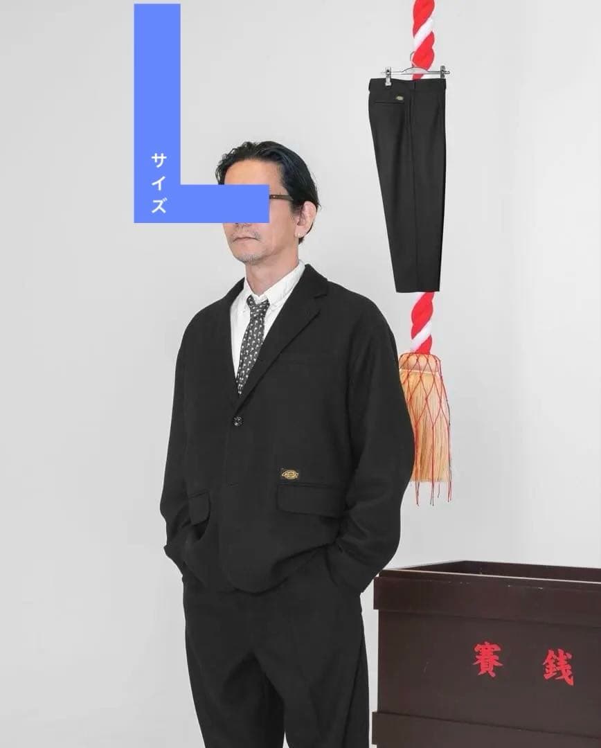 Dickies TRIPSTER / SUIT 25FW ブラック　黒　Lサイズ